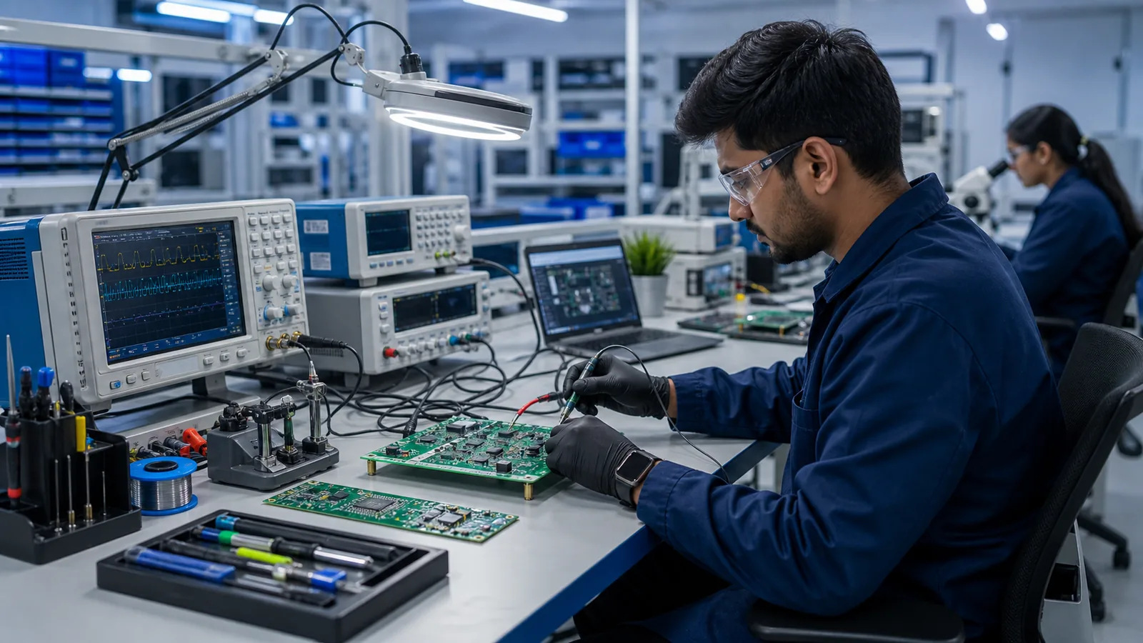 Electronics research and testing laboratory